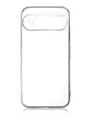 Прозрачный чехол для Google Pixel 9 Pro/ 9 Pro XL силиконовый BROSCORP матовый/ прозрачный с бортиком