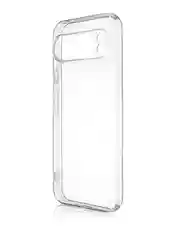 Прозрачный чехол для Google Pixel 9 Pro/ 9 Pro XL силиконовый BROSCORP матовый/ прозрачный с бортиком