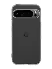 Прозрачный чехол для Google Pixel 9 Pro/ 9 Pro XL силиконовый BROSCORP матовый/ прозрачный с бортиком