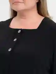 Черный платье женское вечернее офисное, прямого кроя, большие размеры