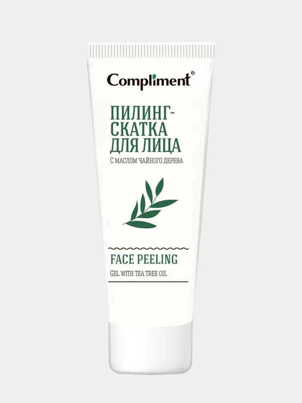 Пилинг-скатка для лица Compliment с маслом чайного дерева, 80 мл