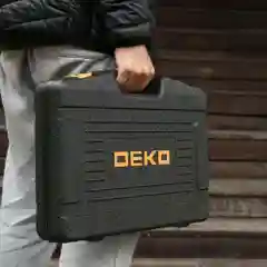 Набор инструментов DEKO, для дома и авто, в чемодане, 113 штук