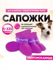 Фуксия обувь для собак
