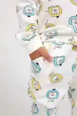 Желтый теплая пижама для мальчика, рост 92-110 см, 2-5 лет