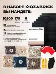 Фото-конструктор мозаика из фотографии Mozabrick Color