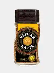 Kофе растворимый Черная Карта Gold, 190 г