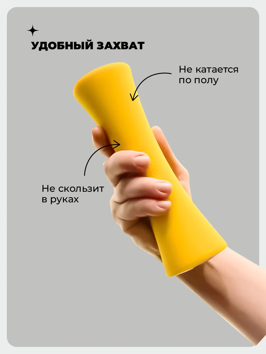 Гантели 2 кг, PROIRON, силиконовые, 2 штуки