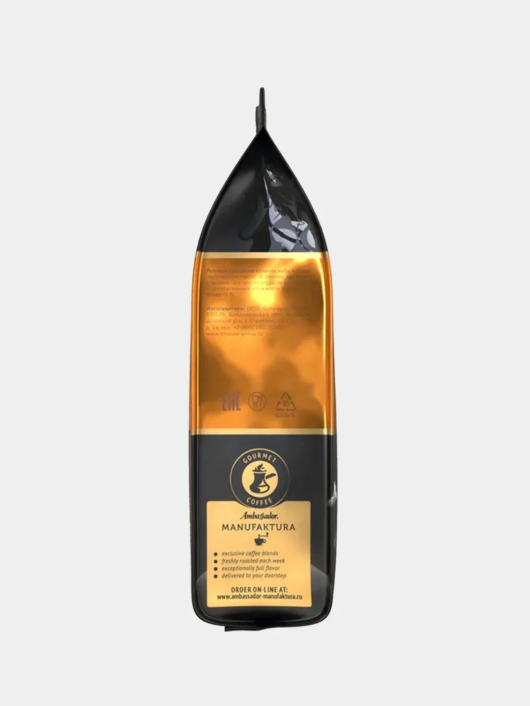 Кофе молотый Ambassador Gold Label, 200 г