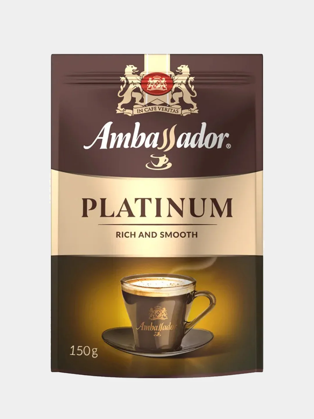 Кофе растворимый Ambassador Platinum, 150 г