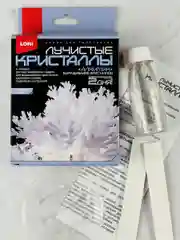 Лучистые кристаллы кораллы Выращивание кристаллов Химические опыты для детей Лори школьник