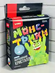 Выращивание кристаллов набор для детей Алхимик зеленый салатовый Монстрик монстр Lori Лори