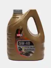 Моторное масло UNIX Platinum 5w40, синтетическое А3/В4, 4 литра