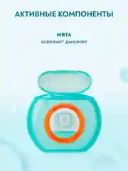Зубная нить ультраплоская PRESIDENT Ultra-Flat, невощеная, 20 м