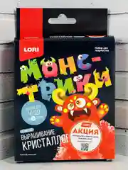 Выращивание кристаллов уроки химии для детей Красный монстр кораллы Алхимик Лори Lori