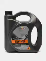 Моторное масло WEZZER Platinum 5w40, синтетическое А3/В4, 4 литра