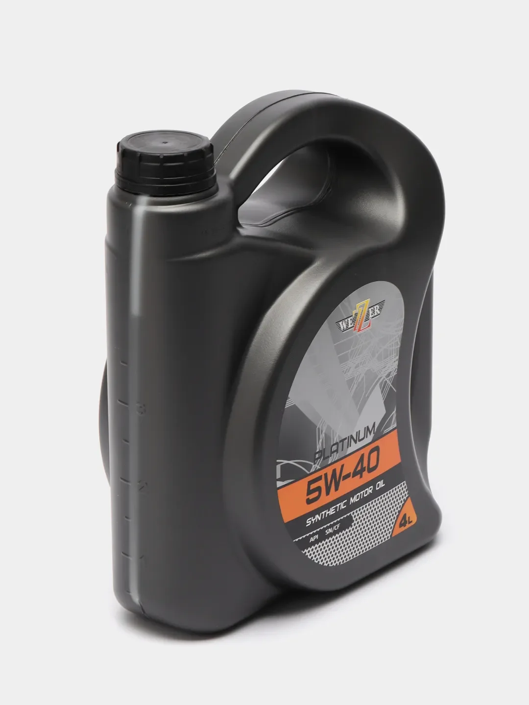 Моторное масло WEZZER Platinum 5w40, синтетическое А3/В4, 4 литра