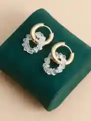 Серьги женские кольца с подвесками, кристаллами, бисером