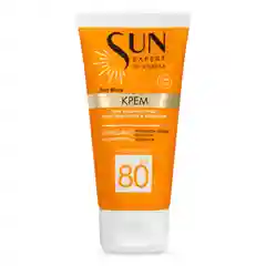 Солнцезащитный крем для лица, зоны декольте и татуажа от загара SUN EXPERT by KRASSA SPF80