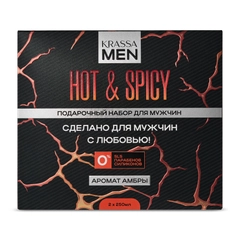 Набор Шампунь-кондиционер 2в1 и Гель для душа MEN "Hot & Spicy"