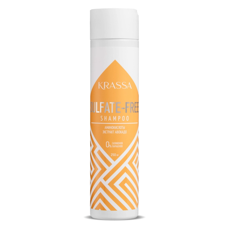 Шампунь для волос профессиональный бессульфатный KRASSA Professional Sulfate-free