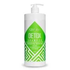 Шампунь для волос женский детокс KRASSA Professional Detox, 1000 мл с дозатором