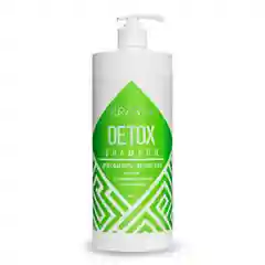 Шампунь для волос женский детокс KRASSA Professional Detox, 1000 мл с дозатором