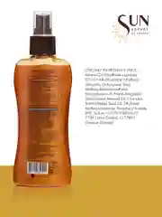 Масло для загара активатор с шиммером SPF 15 SUN EXPERT by KRASSA, 180 мл с маслом конопли