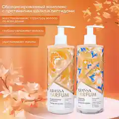 Подарочный набор для волос парфюмированный шампунь и кондиционер KRASSA PARFUM