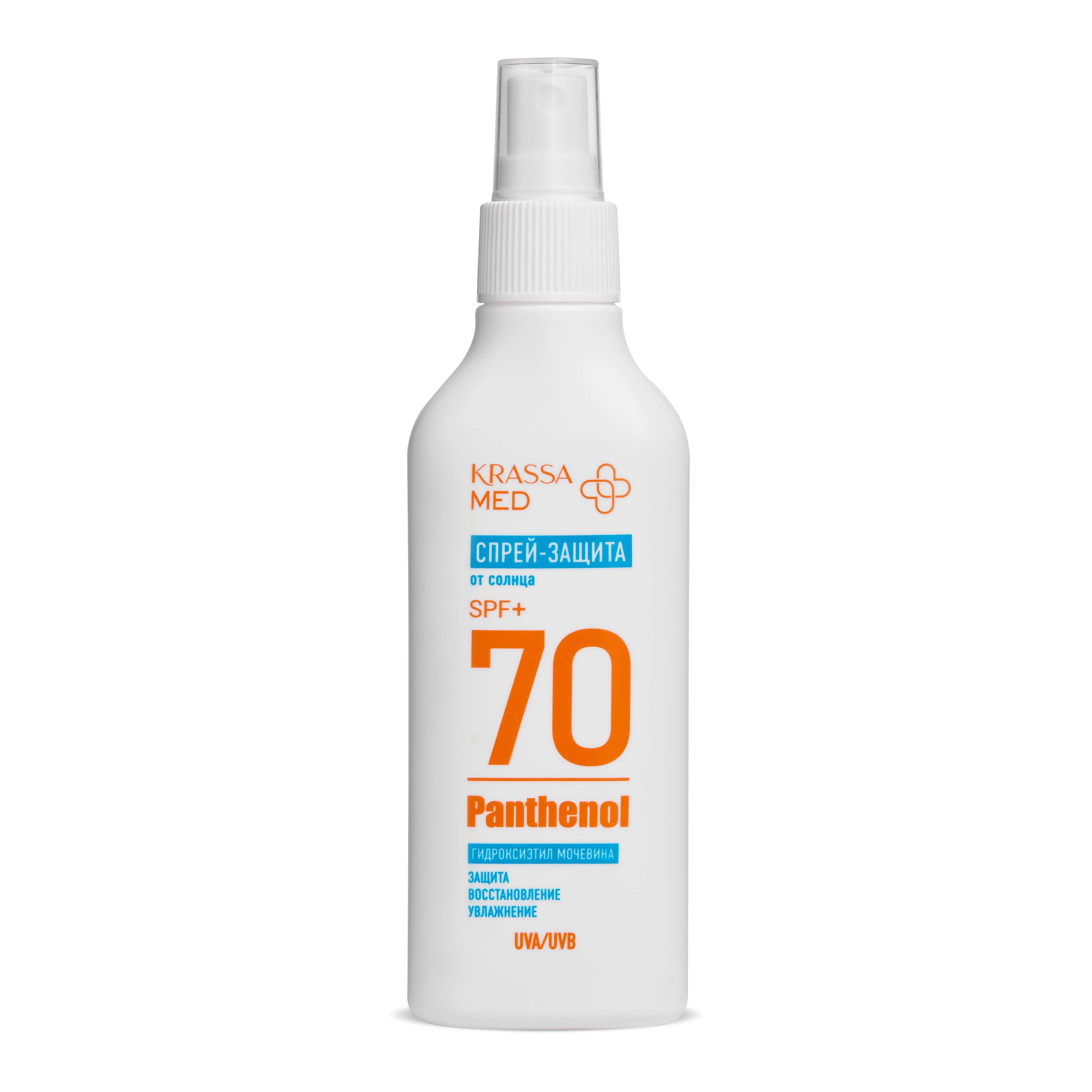 Спрей-защита для безопасного загара SPF KRASSA MED Panthenol, 150 мл