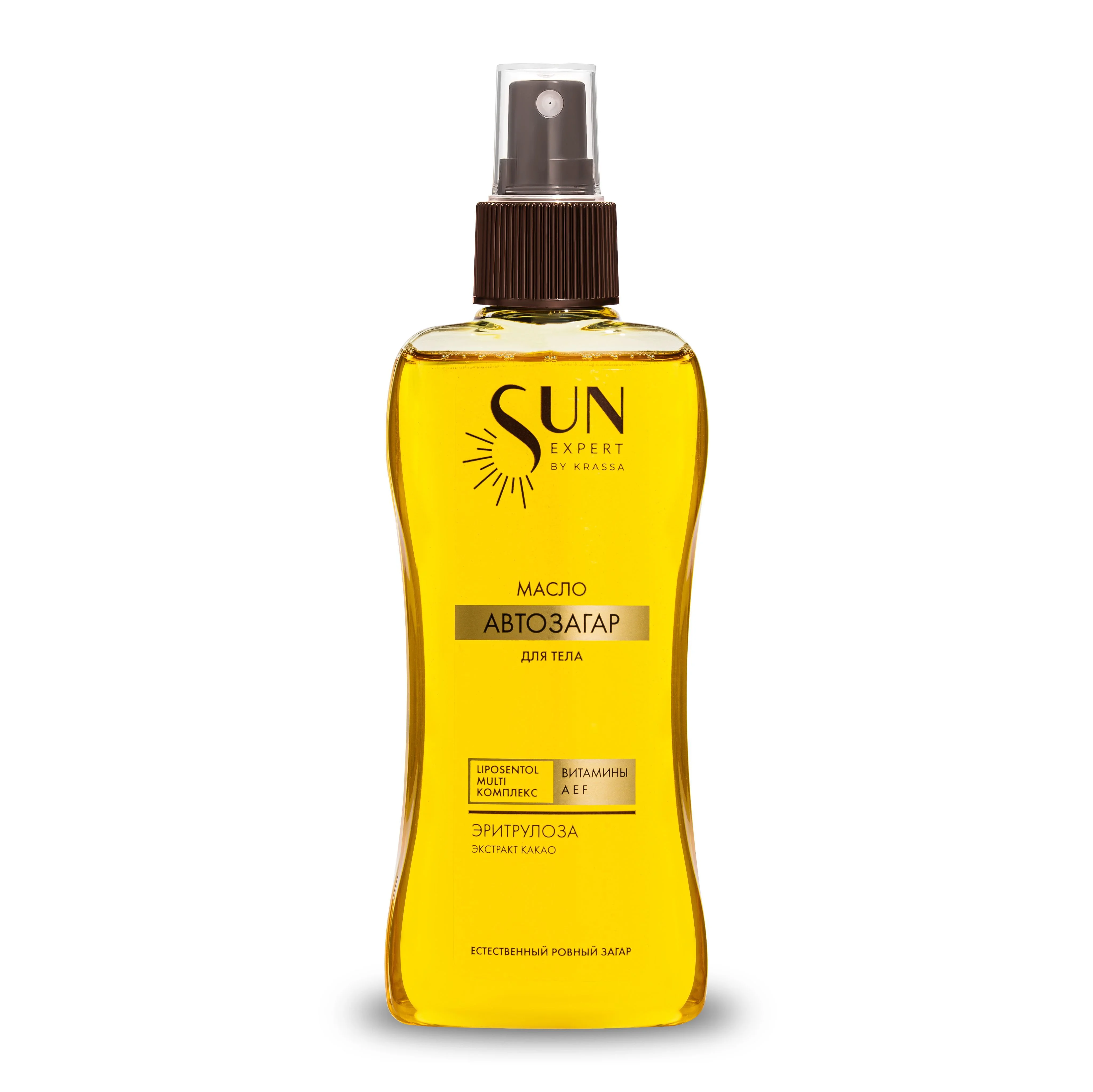 Автозагар масло для тела SUN EXPERT by KRASSA, 180 мл