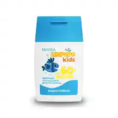 Молочко для тела детское для загара на солнце KRASSA Limpopo Kids SPF, 50 мл