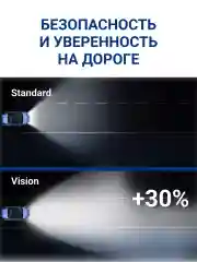 Автомобильная галогенная лампа Philips H7 Vision 12972PRC1 1 шт