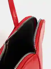 Красный сумка сердце, сумка кроссбоди, круглая сумка, трендовая сумка