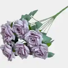 Букет искусственных цветов "Розы", 9 голов