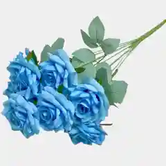 Букет искусственных цветов "Розы", 9 голов