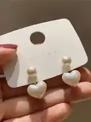 Серьги с сердцем