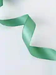 Зеленый лента атласная, 25 мм, 2,5 см , отрезы 0.5, 1, 2, 3, 5 и бобина 23, +/- 1 м, метра
