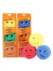 Губка-смайлик для мытья посуды и уборки, губка "Scrub Daddy", губка многофункциональная