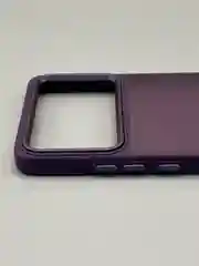 Фиолетовый чехол накладка для Xiaomi Poco X6 Pro, матовая, противоударная