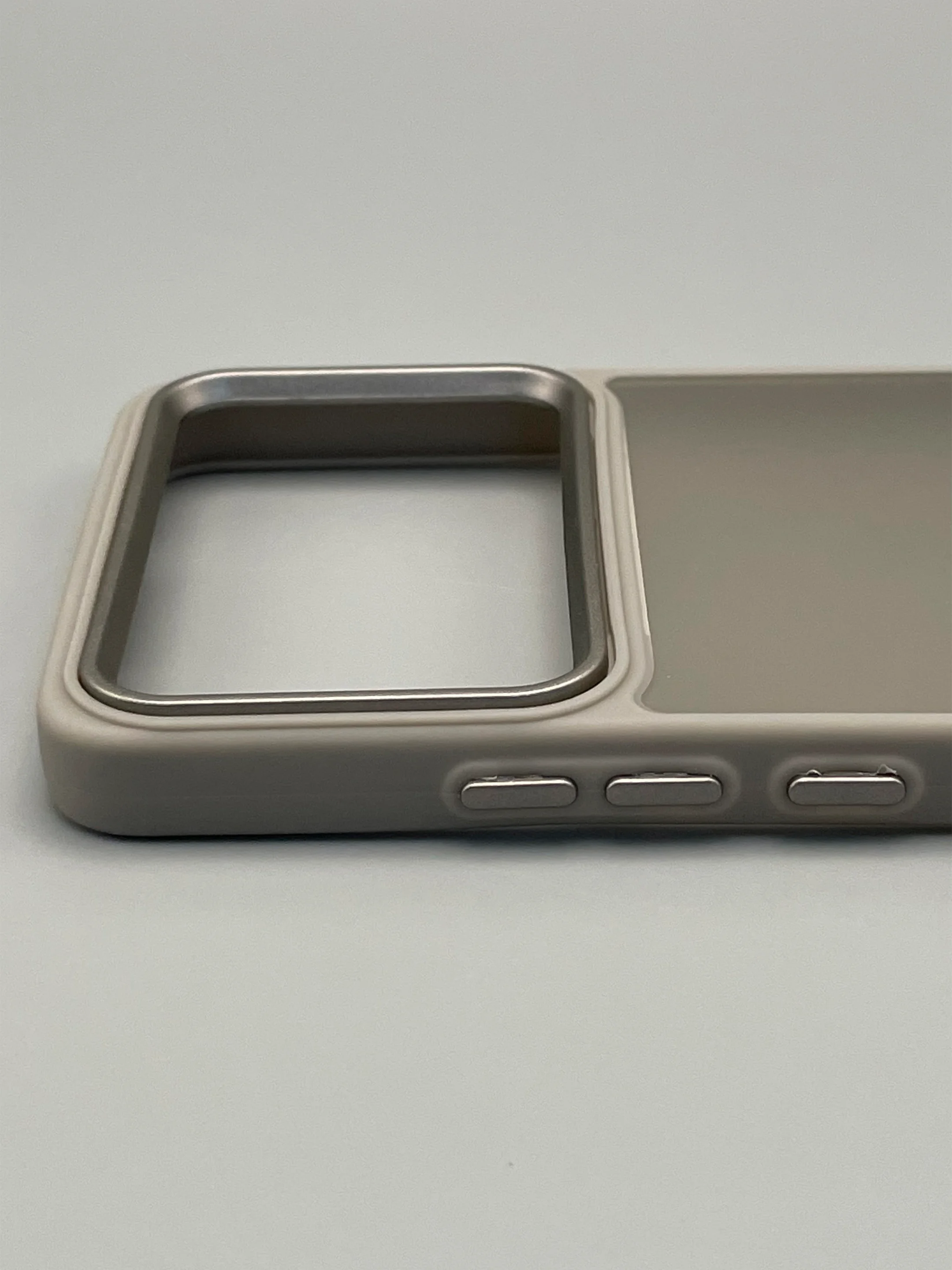 Серый чехол накладка для Xiaomi Poco X6 Pro, матовая, противоударная