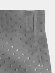 Шторка для ванной DeNASTIA "Diamond" 200x180см, с водоотталкивающей пропиткой, тёмно-серая