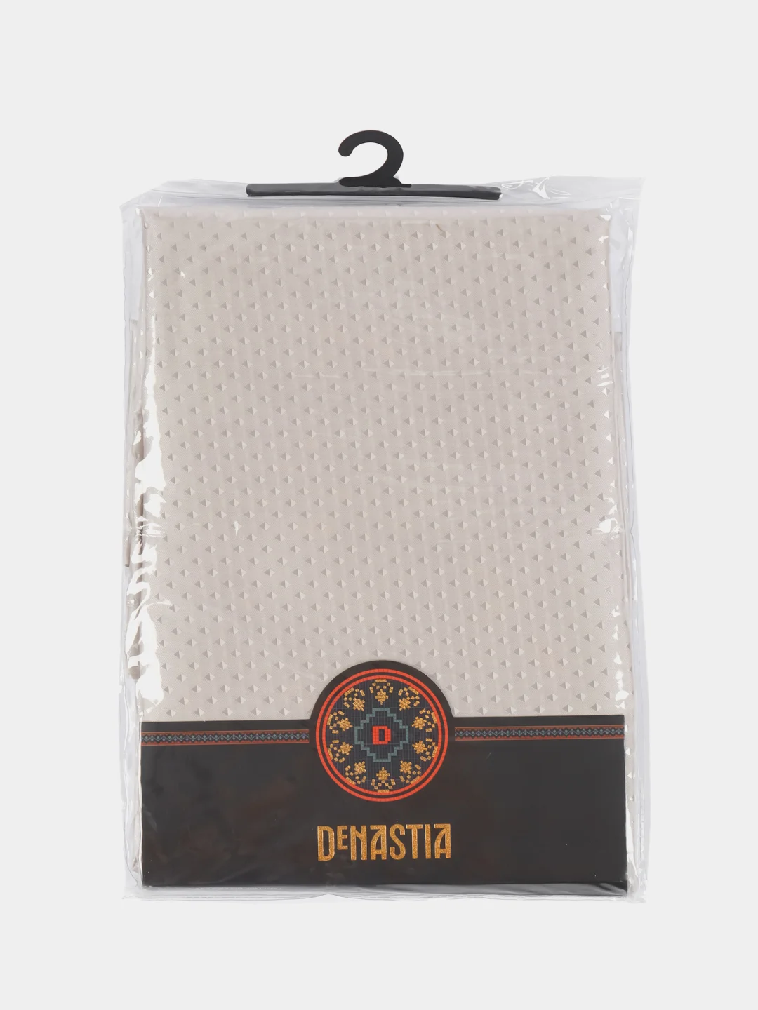 Шторка для ванной DeNASTIA "Diamond" 200x180см, ПЭ с водоотталкивающей пропиткой, бежевая