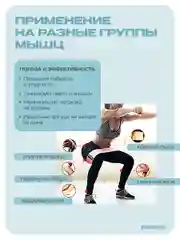 Резинки для фитнеса, PROIRON, набор, 76х8 см, нагрузка до 11 кг, 16 кг, 22 кг