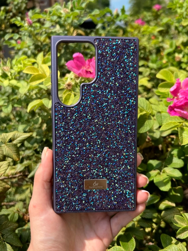 Силиконовый чехол the bling world для Samsung S24 Ultra / Самсунг S24 Ультра