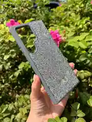 Серебряный силиконовый чехол the bling world для Samsung S24 Ultra / Самсунг S24 Ультра