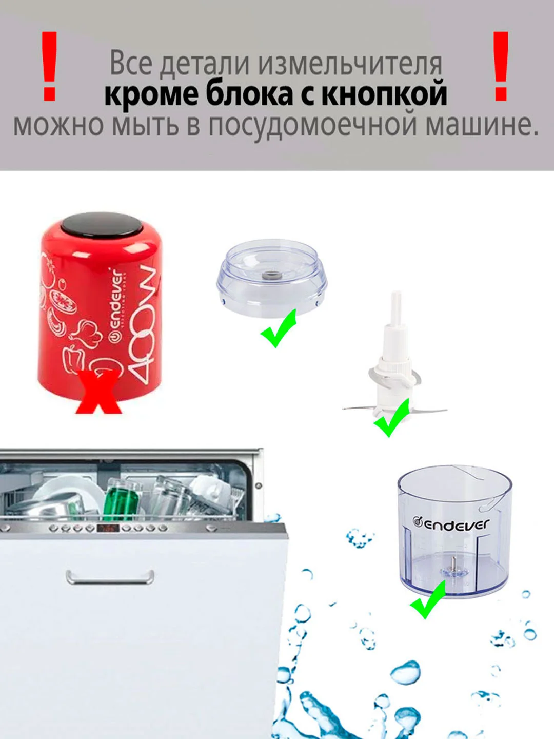 Измельчитель ENDEVER SIGMA-64