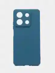 Синий меланж чехол для Xiaomi Redmi Note 13 Pro 5G / Poco X6 (Редми Нот 13 Про 5G /Поко Х6)