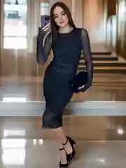 Платье сетка леопардовое длинное миди с подкладом прозрачное