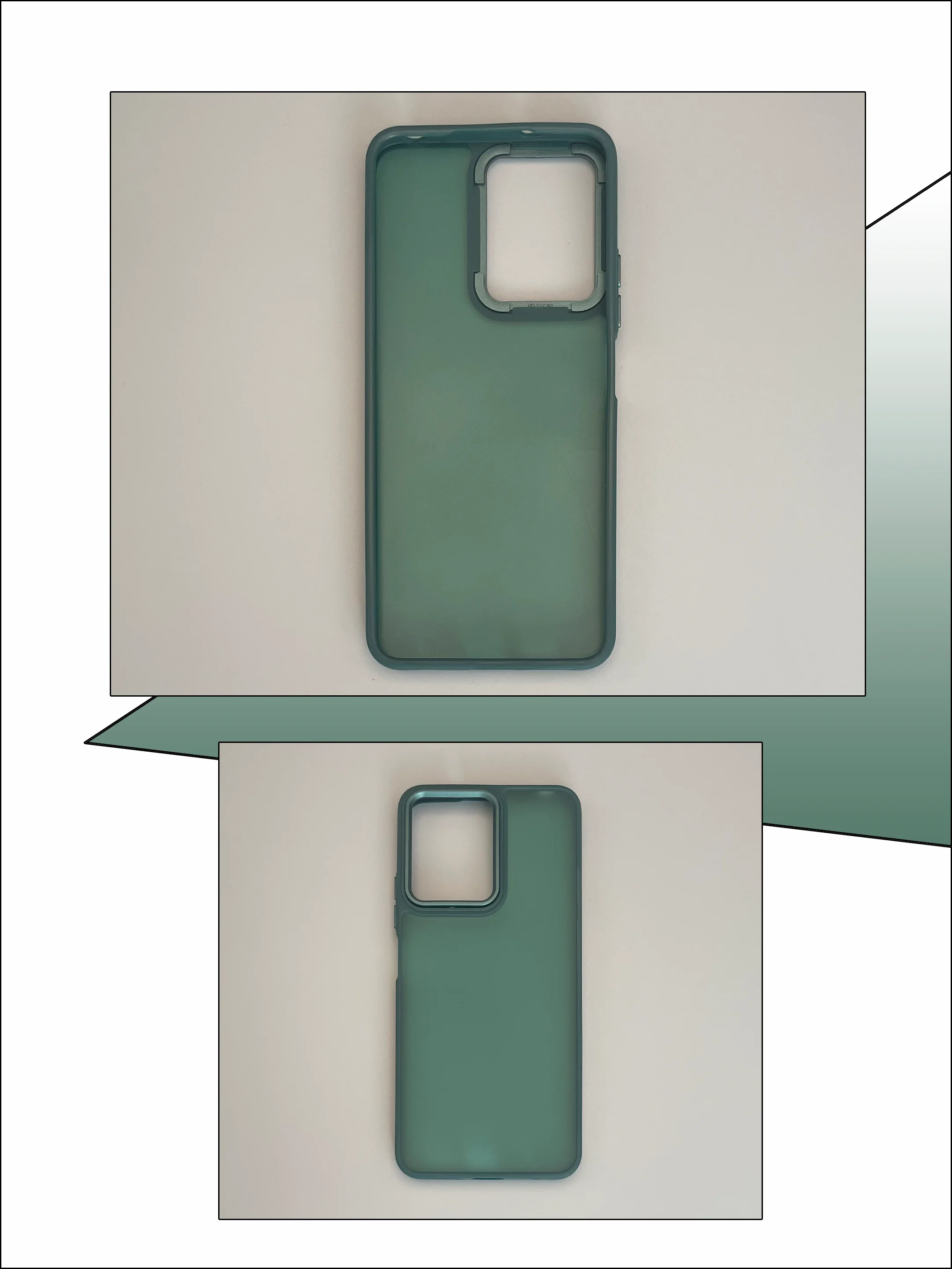 Тёмно-зелёный чехол накладка для Xiaomi Redmi 13C / Poco C65