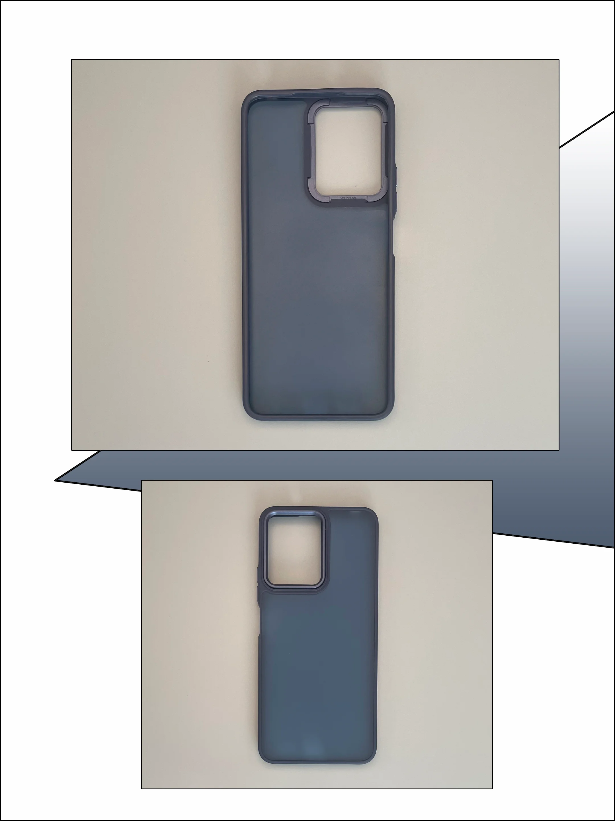 Серый чехол накладка для Xiaomi Note 12 4G, (нот 12 4 джи)